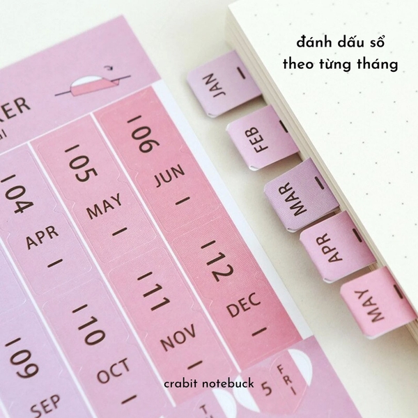 Sticker Lên kế hoạch - Mark sticker Set