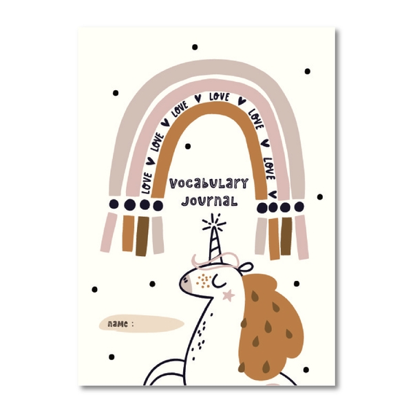 Combo 5 vở học từ mới - Kỳ lân