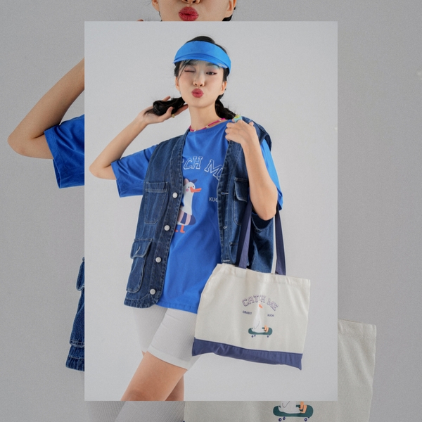 Túi tote hình ngỗng - Crabit x Kuchi - Great like Goose