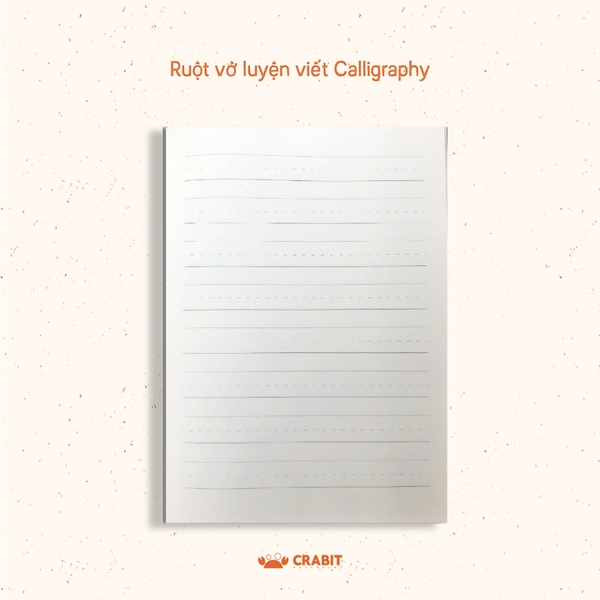 Bộ sách luyện viết chữ Calligraphy cho người mới bắt đầu