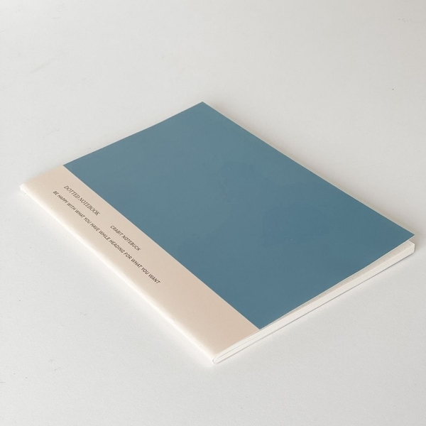 Vở dotted 80 trang may gáy 100gsm - Xanh dương
