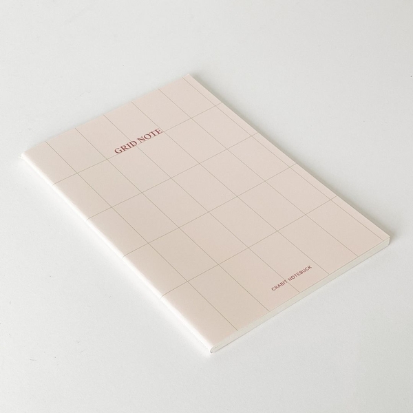 Vở ô vuông 80 trang may gáy 100gsm - Vàng ô vuông