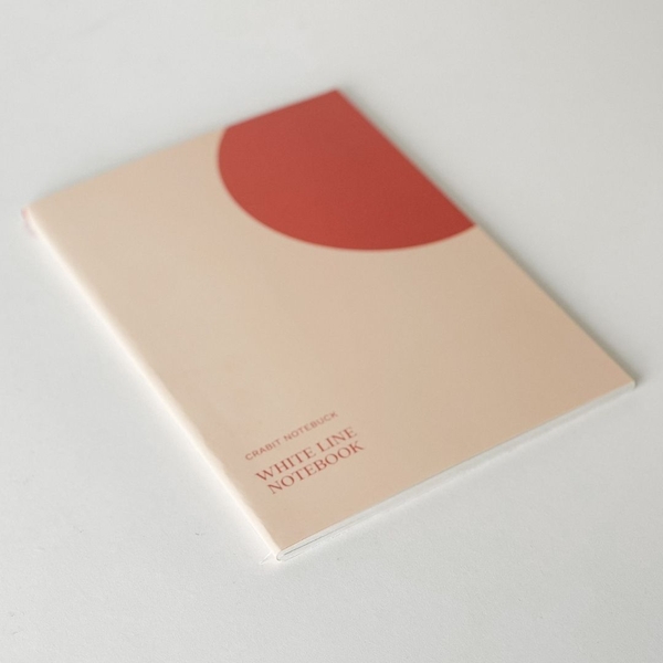 Vở white line may gáy 80 trang 100gsm - Vàng đỏ