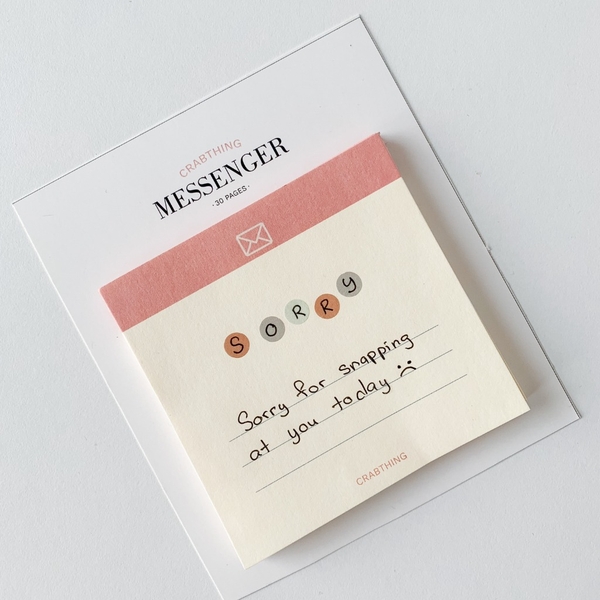 Emotional Notepack - Tập 4 loại giấy note - 120 Tờ