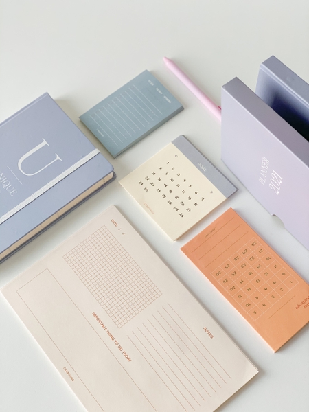 Unique Notepack - Tập 4 loại giấy note - 120 Tờ