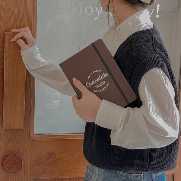 Sổ tay Grid Crabit - Chocolate