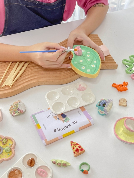 500g Đất sét tự khô - Crabit Air Dry Clay