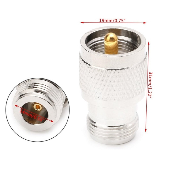 Đầu chuyển đổi N Female sang UHF male UHFJ/NK Linh Kiện 888