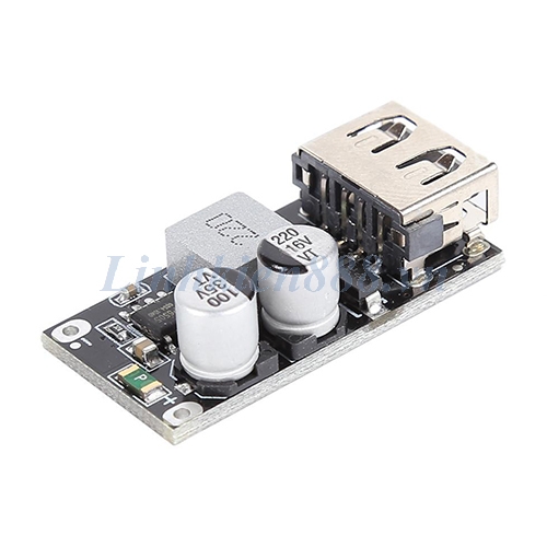 Module buck 12V 24V cổng USB sạc nhanh điện thoại Linh Kiện 888
