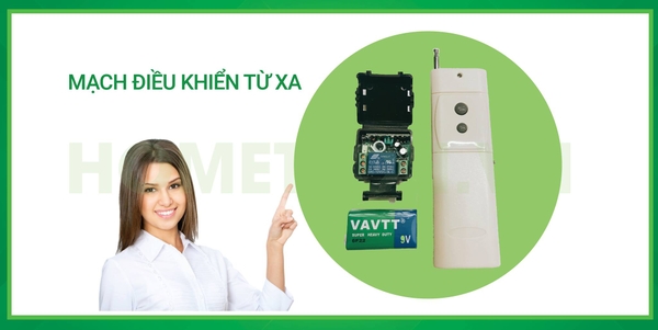 Mạch điều khiển từ xa 220v 1 lệnh xa 1000m