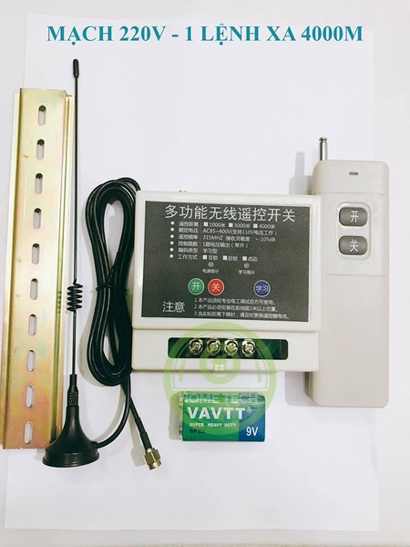 Mạch 220v -1 lệnh xa 4000m