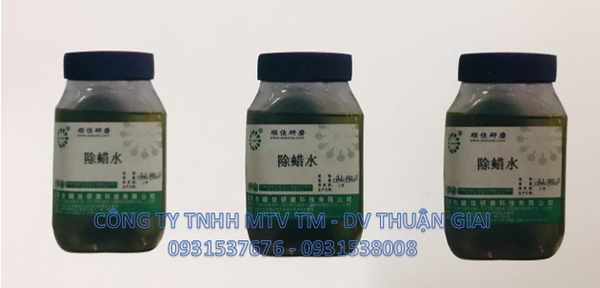 Nước tẩy sáp 除蜡水