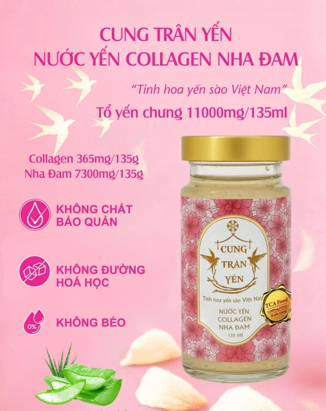 Nước Yến Collagen Nha Đam