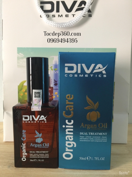 Tinh dầu Argan Diva 50ml(Mẫu mới)