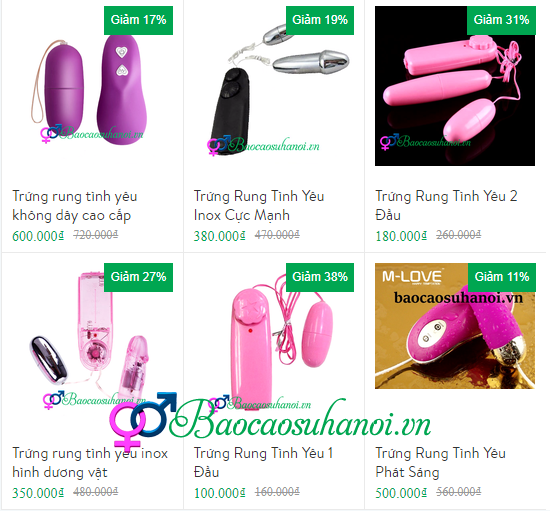 trứng rung tình yêu giá rẻ