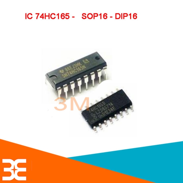 IC 74HC165 chất lượng - Linh Kiện 3M | ChợTrờiHN.vn | Linh Kiện Điện Tử 3M