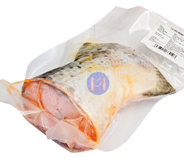 Norwegian Frozen Salmon Tail 450g - 600g Pack