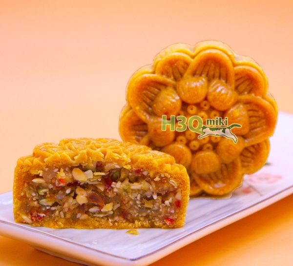 H3Q Miki Traditional Mixed Nuts Mooncake (From New Zealand Butter) 150g