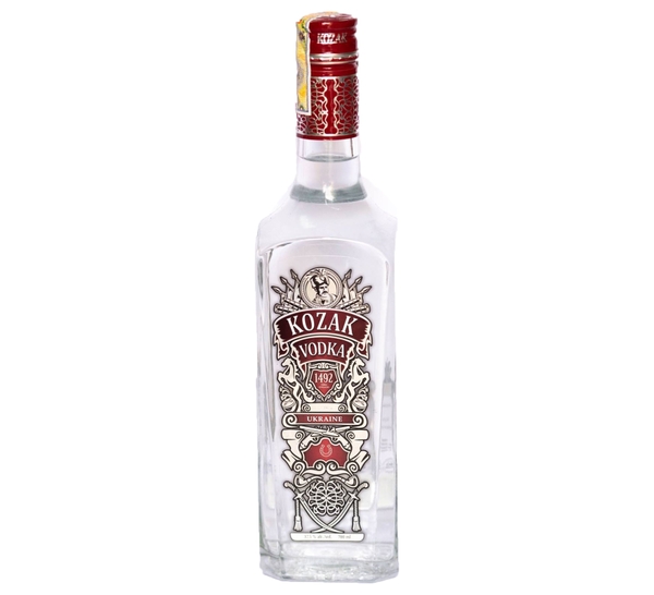 Ukrainian Kozak Classic Vodka 500ml 37.5%