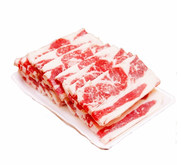 Australian Frozen Sliced Beef Navel Brisket 350g - 450g Tray (For Grilling)