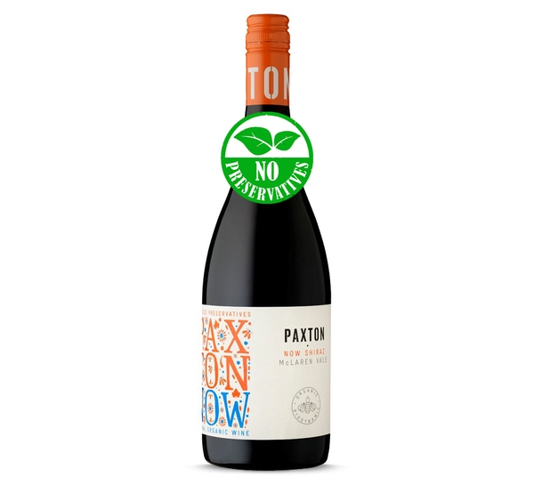 Paxton Organic NOW 'Preservative-Free' Shiraz 2022