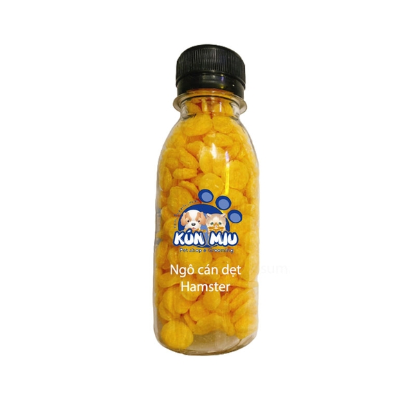 Bắp (Ngô) cán dẹt đồ ăn vặt dinh dưỡng cho Hamster, Thỏ, Sóc