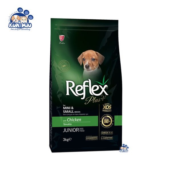 Thức ăn cho chó con REFLEX PLUS MINI & SMALL BREED JUNIOR - Chicken