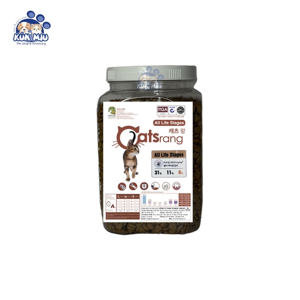 Thức ăn cho mèo Hàn Quốc Catsrang - Hộp 1kg