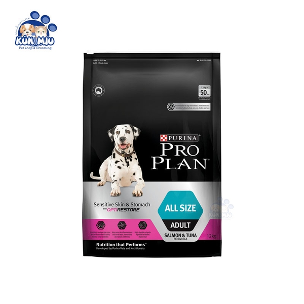 Thức ăn cho chó Purina ProPlan All size Sensitive Skin & Stomach 2.5kg