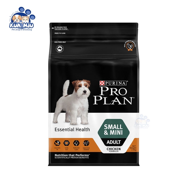 Thức ăn cho chó Purina ProPlan Small & Mini Adult 2.5kg