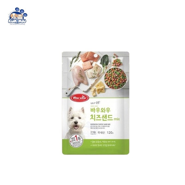 Sandwich hỗn hợp Bowwow cho chó 120gr