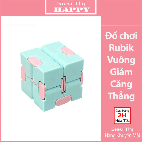 Khối rubik vuông đồ chơi giảm căng thẳng sáng tạo dành cho người lớn và trẻ em - Đồ chơi