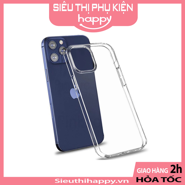 Ốp Lưng Dẻo Trong Suốt Dành Cho iPhone 11Promax/12Mini /12&12 Pro /12ProMax