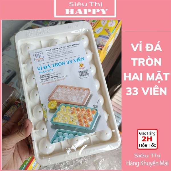 VỈ LÀM ĐÁ BI 33 VIÊN - Hàng Việt Nam chất lượng cao - NC&ĐS