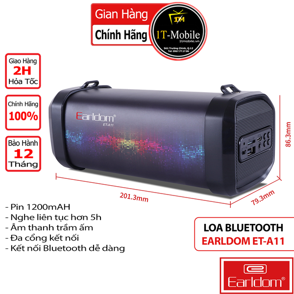 Loa Bluetooth Earldom ET- A11