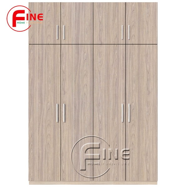 Tủ Quần Áo FINE FT166 (180cm x 260cm) Thiết kế hiện đại, ngăn để đồ và treo quần áo rất lớn