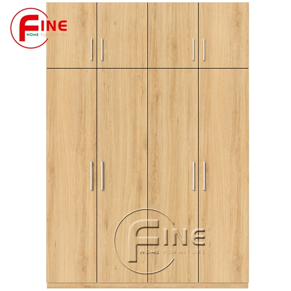 Tủ Quần Áo FINE FT167 (180cm x 260cm) Thiết kế hiện đại, ngăn để đồ và treo quần áo rất lớn