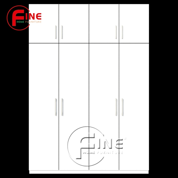 Tủ Quần Áo FINE FT169 (180cm x 260cm) Thiết kế hiện đại, ngăn để đồ và treo quần áo rất lớn