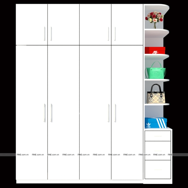 Tủ Áo FT067 (220cm x 260cm)