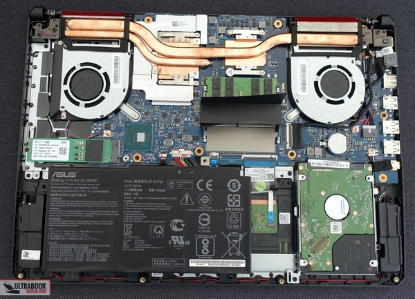 Main Asus Asus FX504GE-ES72 CPU i7-8750H