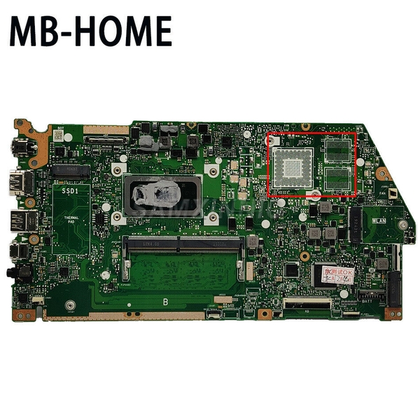 Main ASUS X532FL X532FA X532F X532 CPU i5-8265 4GB