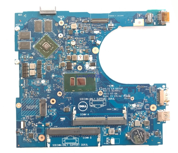 Main DELL Inspiron 5559 i7 6500U AAL15 LA-D017P VGA Rời