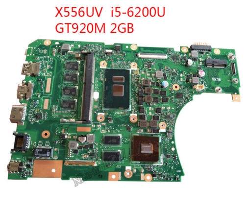 Main Asus X556UV X556UR X556UF X556UJ CPU i5-6200U