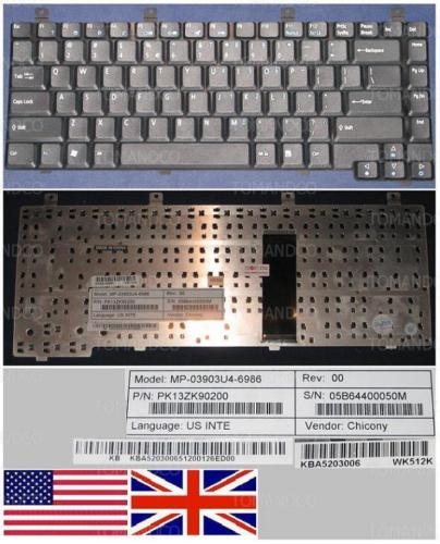 Thay bàn phím ACER ASPIRE 9100