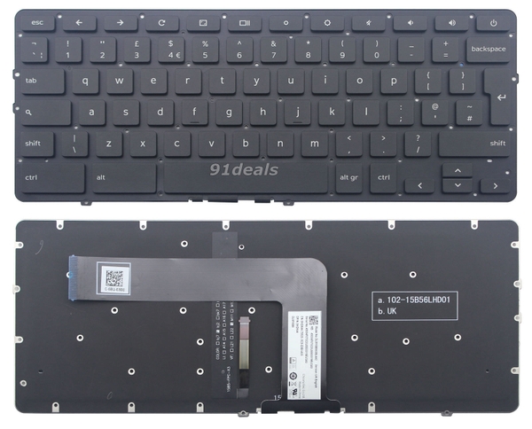 Thay bàn phím Dell Chromebook 13 7310 