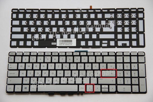 Thay bàn phím HP 15-AU