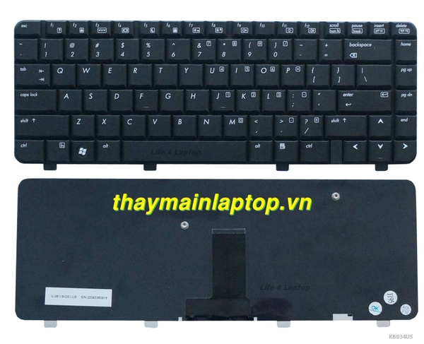 Thay bàn phím HP Compaq 520 530 550