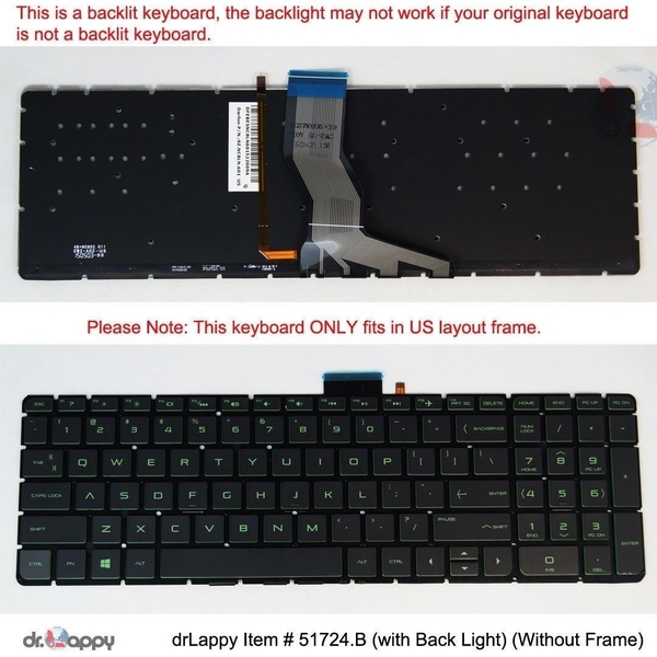 Thay bàn phím HP PAVILION GAMING 15-AK 15T-AK