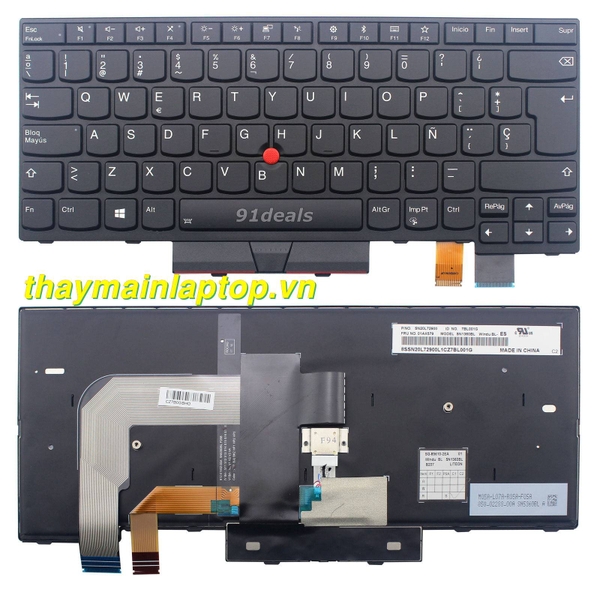 Thay bàn phím Lenovo ThinkPad T470