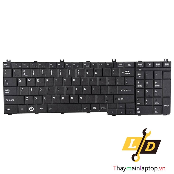 Thay bàn phím Toshiba Satellite C660 C660D C665 C665D L750